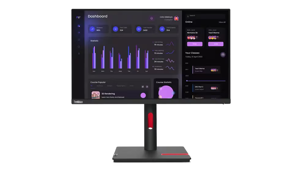 Monitor ThinkVision T24i-30 de 23.8" NUEVO