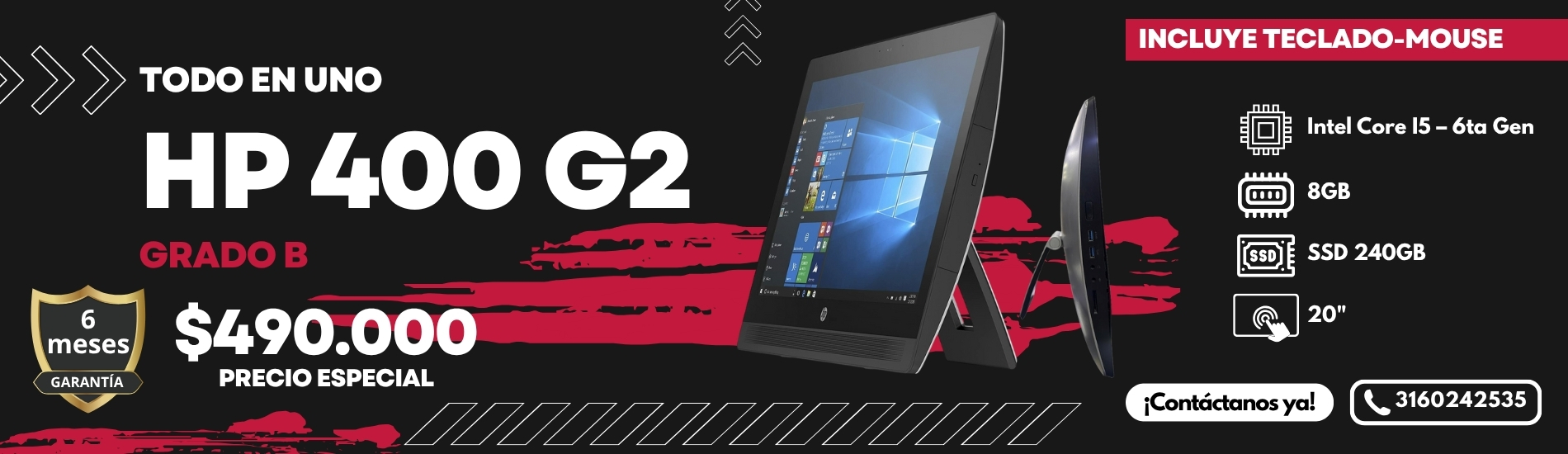 Todo en Uno HP 400 G2 Sales TS