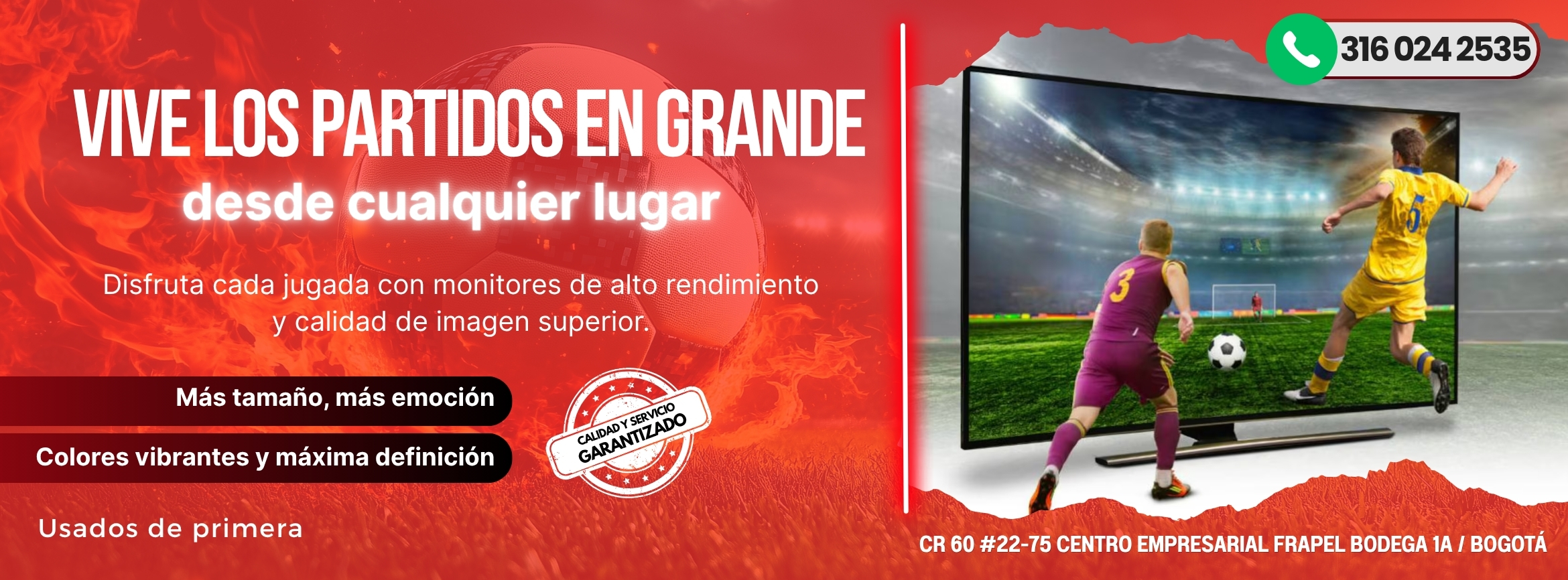Banner Monitores Sales TS