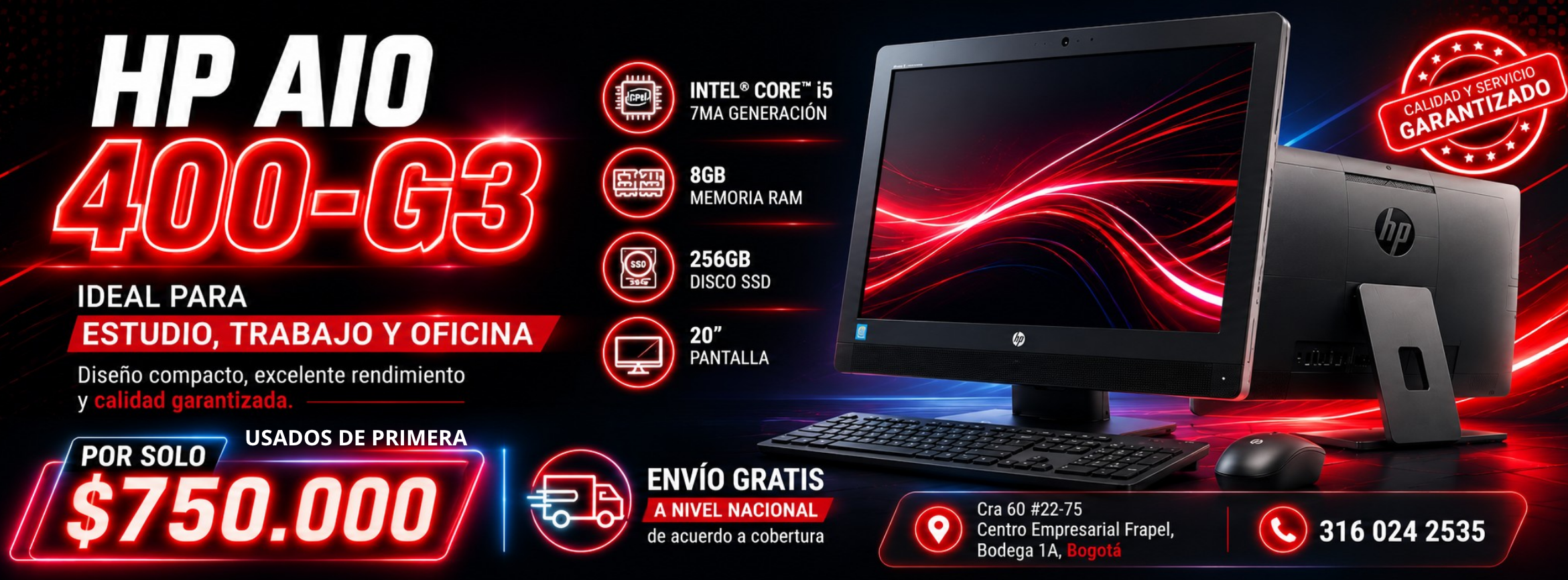 Todo en uno banner Sales TS